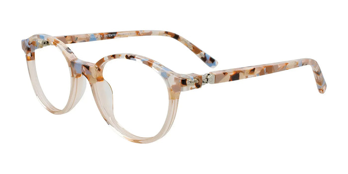 EasyClip EC692 Eyeglasses | Size 43 / Beige & Multicolor