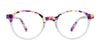 EasyClip EC692 Eyeglasses | Size 43 / Beige & Multicolor