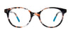 EasyClip EC693 Eyeglasses | Size 45 / Blue Tortoise & Red