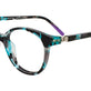 Teal Tortoise & Purple