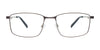 EasyClip EC694 Eyeglasses with Clip-on Sunglasses | Size 54 / Black & Blue