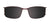 EasyClip EC694 Eyeglasses with Clip-on Sunglasses | Size 54 / Clip Only (Color №010)