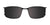 EasyClip EC694 Eyeglasses with Clip-on Sunglasses | Size 54 / Clip Only (Color №020)