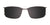 EasyClip EC694 Eyeglasses with Clip-on Sunglasses | Size 54 / Clip Only (Color №090)