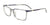 EasyClip EC695 Eyeglasses with Clip-on Sunglasses | Size 55 / Slate Blue