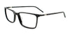 EasyClip EC695 Eyeglasses with Clip-on Sunglasses | Size 55 / Black