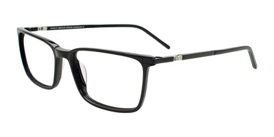 EasyClip EC695 Eyeglasses with Clip-on Sunglasses | Size 55