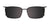 EasyClip EC695 Eyeglasses with Clip-on Sunglasses | Size 55 / Clip Only (Color №050)