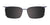 EasyClip EC695 Eyeglasses with Clip-on Sunglasses | Size 55 / Clip Only (Color №090)