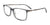 EasyClip EC696 Eyeglasses with Clip-on Sunglasses | Size 55 / Transparent Grey