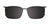 EasyClip EC696 Eyeglasses with Clip-on Sunglasses | Size 55 / Clip Only (Color №050)