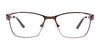 EasyClip EC703 Eyeglasses with Clip-on Sunglasses | Size 51 / Black & Gold