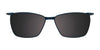 EasyClip EC703 Eyeglasses with Clip-on Sunglasses | Size 51 / Clip Only (Color №060)