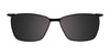 EasyClip EC703 Eyeglasses with Clip-on Sunglasses | Size 51 / Clip Only (Color №090)