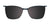 EasyClip EC704 Eyeglasses with Clip-on Sunglasses | Size 53 / Clip Only (Color №050)