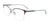 EasyClip EC705 Eyeglasses | Size 54 / Light Blue & Purple Pattern