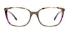 EasyClip EC706 Eyeglasses | Size 55 / Blue & Multicolor