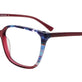 Brugundy & Multicolor