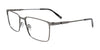 EasyClip EC707 Eyeglasses | Size 55 / Steel