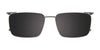 EasyClip EC707 Eyeglasses | Size 55 / Clip Only (Color №020)