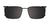 EasyClip EC707 Eyeglasses | Size 55 / Clip Only (Color №090)