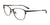 EasyClip EC710 Eyeglasses with Clip-on Sunglasses | Size 54 / Copper & Muticolor Stripes