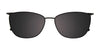 EasyClip EC710 Eyeglasses with Clip-on Sunglasses | Size 54 / Clip Only (Color №030)