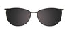 EasyClip EC710 Eyeglasses with Clip-on Sunglasses | Size 54 / Clip Only (Color №060)