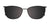 EasyClip EC710 Eyeglasses with Clip-on Sunglasses | Size 54 / Clip Only (Color №060)
