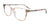 EasyClip EC711 Eyeglasses with Clip-on Sunglasses | Size 54 / Beige & Multicolor