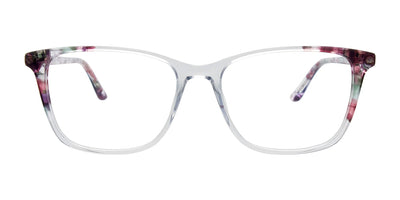 EasyClip EC711 Eyeglasses with Clip-on Sunglasses | Size 54