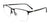 EasyClip EC712 Eyeglasses with Clip-on Sunglasses | Size 55 / Matt Black