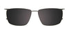 EasyClip EC712 Eyeglasses with Clip-on Sunglasses | Size 55 / Clip Only (Color №060)