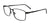 EasyClip EC713 Eyeglasses with Clip-on Sunglasses | Size 56 / Satin Black