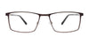 EasyClip EC715 Eyeglasses | Size 55 / Black & Steel