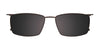 EasyClip EC715 Eyeglasses | Size 55 / Clip Only (Color №020)