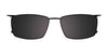 EasyClip EC715 Eyeglasses | Size 55 / Clip Only (Color №090)
