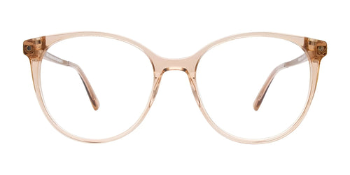 EasyClip EC718 Eyeglasses / Size 53 / Beige Transparent
