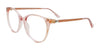 EasyClip EC718 Eyeglasses | Size 53 / Pink Transparent