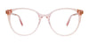 EasyClip EC718 Eyeglasses | Size 53 / Beige Transparent
