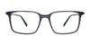 EasyClip EC720 Eyeglasses with Clip-on Sunglasses | Size 53 / Black