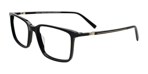 EasyClip EC720 Eyeglasses with Clip-on Sunglasses / Size 53 / Black