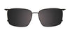 EasyClip EC720 Eyeglasses with Clip-on Sunglasses | Size 53 / Clip Only (Color №090)