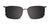 EasyClip EC720 Eyeglasses with Clip-on Sunglasses | Size 53 / Clip Only (Color №090)