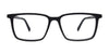 EasyClip EC721 Eyeglasses | Size 56 / Black Soft Touch