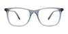 EasyClip EC722 Eyeglasses | Size 47 / Black On Crystal