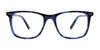 EasyClip EC722 Eyeglasses | Size 47 / Black On Crystal