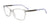 EasyClip EC723 Eyeglasses with Clip-on Sunglasses | Size 53 / Grey Transparent