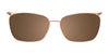 EasyClip EC723 Eyeglasses with Clip-on Sunglasses | Size 53 / Clip Only (Color №030)