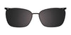 EasyClip EC723 Eyeglasses with Clip-on Sunglasses | Size 53 / Clip Only (Color №090)